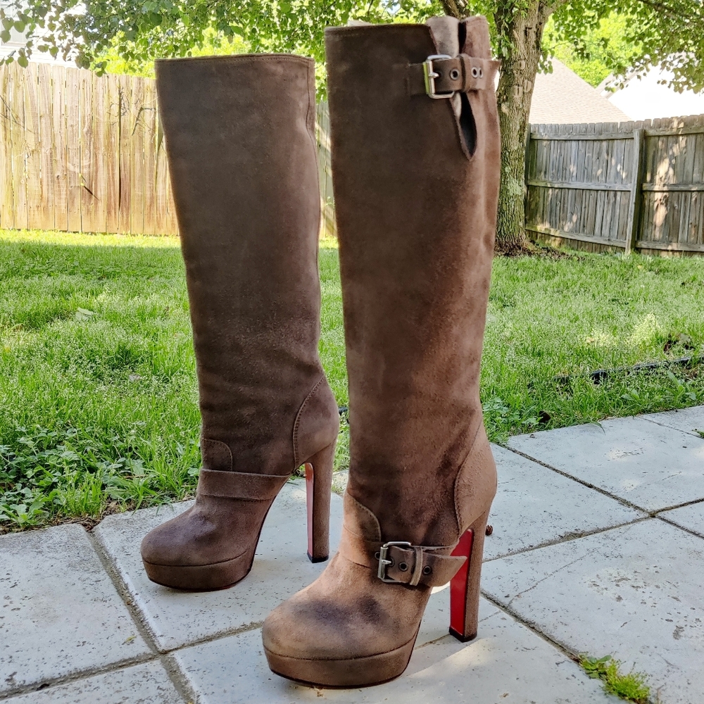 Christian Louboutin Suede Boots